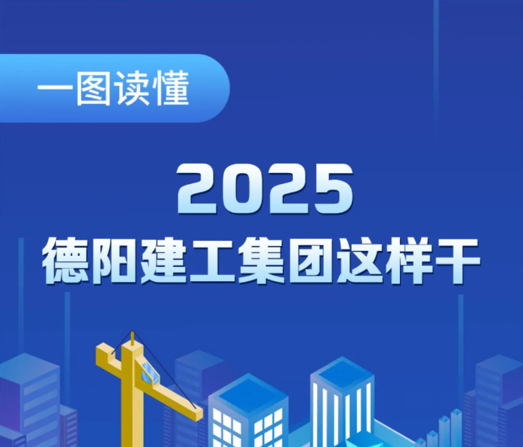 一圖讀懂 | 2025年，德陽建工集團(tuán)這樣干——